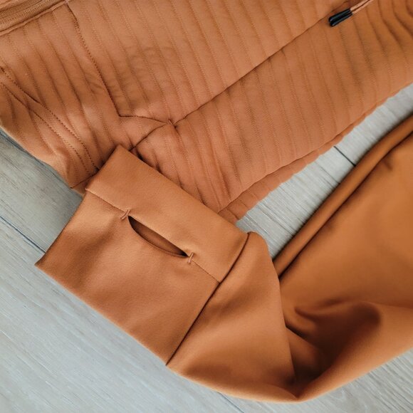 5.11 Tactical Crystal Hybrid Full Zip in Roasted Barley - Picture 4 of 8